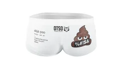 OTSO Men's swim trunks - Emoji Deja Poo