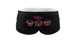 OTSO Men's swim trunks - Emoji Monkey Neon