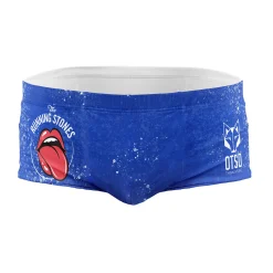 OTSO Men's swim trunks - Running Stones Blue