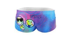 OTSO Men's swim trunks - Smiley World Vibes