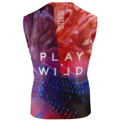 OTSO Men's tank Padel Shirt - Coral
