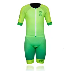 OTSO Men's triathlon suit - Fluo Yellow & Fluo Green (Outlet)