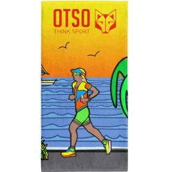 OTSO Microfiber Towel - Time To Tri Run Women