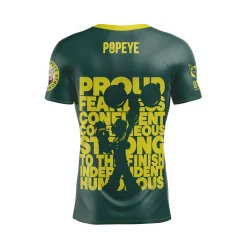 OTSO Camiseta Técnica Running Hombre Manga Corta - Blue Camo