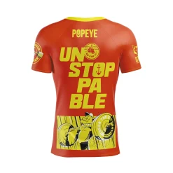 OTSO Camiseta Técnica Running Hombre Manga Corta - Blue Camo