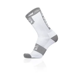 OTSO High Cycling Socks - White and Gray