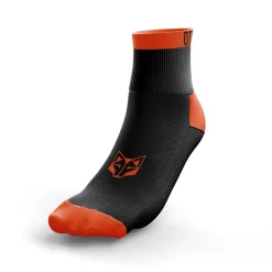 OTSO Low Running Socks - Black and Orange