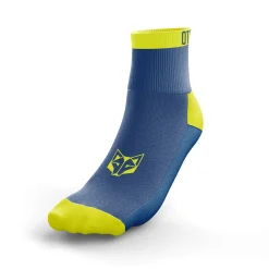 OTSO Low Running Socks - Blue and Yellow