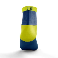 OTSO Low Running Socks - Blue and Yellow