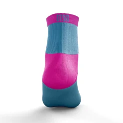 OTSO Low Running Socks - Blue and Pink