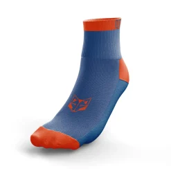 OTSO Low Running Socks - Blue and Orange