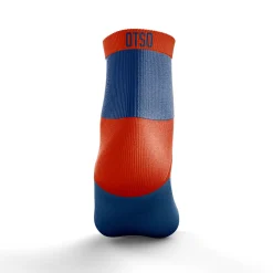 OTSO Low Running Socks - Blue and Orange