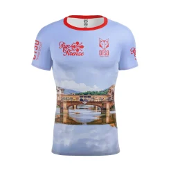 OTSO Men's Short Sleeve Technical Running Shirt - Run Barcelona