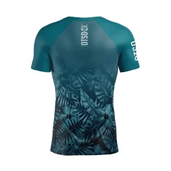 OTSO Men's Short Sleeve Technical Running Shirt - Tropical Green