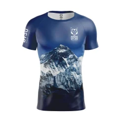 OTSO Men's Short Sleeve Technical Running Shirt - Everest
