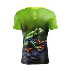 OTSO Men's Short Sleeve Technical Running T-shirt - Frog