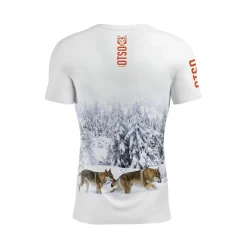 OTSO Men's Short Sleeve Technical Running Shirt - Wolf