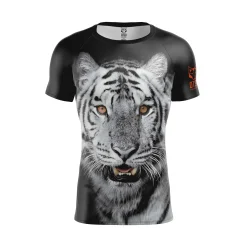OTSO Men's Short Sleeve Technical Running Shirt - Tiger