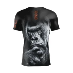 OTSO Men's Short Sleeve Technical Running Shirt - Gorilla