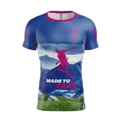 OTSO Men's Short Sleeve Trail Running Technical Shirt - Made To Trail