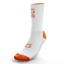 OTSO Mid-High Running Socks by Pau Capell - White