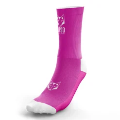 OTSO Mid-High Running Socks by Pau Capell - Pink
