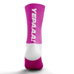OTSO Mid-High Running Socks by Pau Capell - Pink