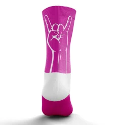 OTSO Mid-High Running Socks by Pau Capell - Pink