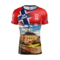 OTSO Oslo Men's Short Sleeve Technical Running T-shirt -