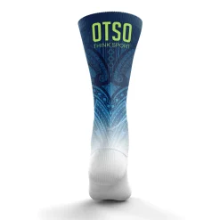 OTSO Sublimated Socks - Maori Blue