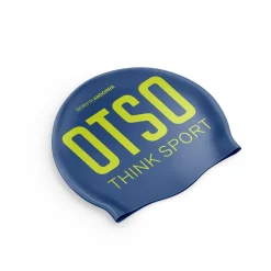 OTSO Swimming Cap Electric Blue & Fluo Yellow