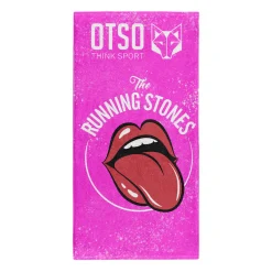 OTSO Toalla de microfibra - Running Stones Pink