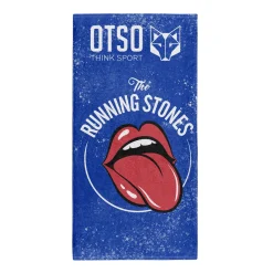 OTSO Toalla de microfibra - Running Stones Blue