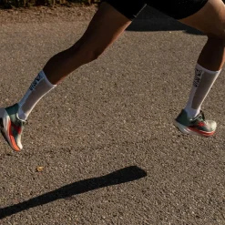 OTSO UltraLight Socks - Pure White & Silver Grey
