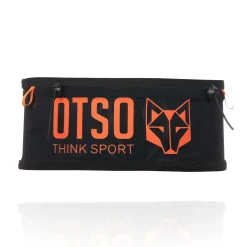 OTSO Unisex Running Belt - Black & Orange