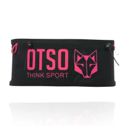OTSO Unisex Running Belt - Black & Pink