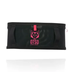 OTSO Unisex Running Belt - Black & Pink