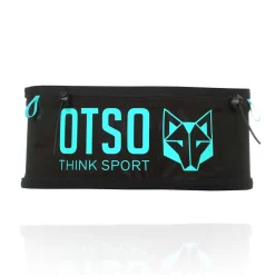 OTSO Unisex Running Belt - Black & Turquoise