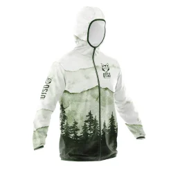 OTSO Unisex Running Jacket - Green Forest