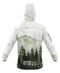 OTSO Unisex Running Jacket - Green Forest