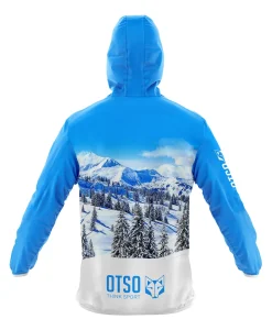 OTSO Unisex Running Jacket - Snow Forest