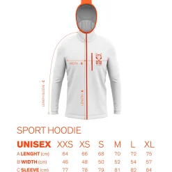 OTSO Unisex Sport Hoodie Forest Green & Fluo Green