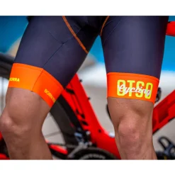 Women OTSO Women's cycling shorts - Fluo Orange (Outlet)