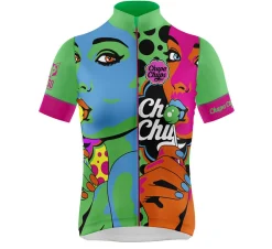 Women OTSO WOMEN'S SHORT SLEEVE CYCLING JERSEY CHUPA CHUPS WARHOOL -