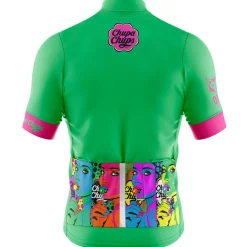 Women OTSO WOMEN'S SHORT SLEEVE CYCLING JERSEY CHUPA CHUPS WARHOOL -