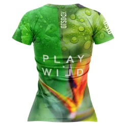 Women OTSO Women's Short Sleeve Padel T-shirt Paradise