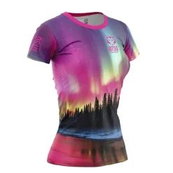 Women OTSO Women's Short Sleeve Shirt Almond Blossom -