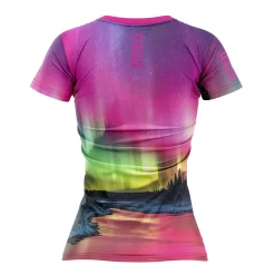 Women OTSO Women's Short Sleeve Shirt Almond Blossom -