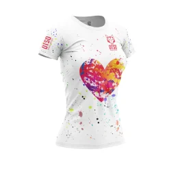 Women OTSO Women's Short Sleeve Shirt Be Smart and Protect your Heart -