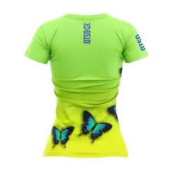 Women OTSO Women's Short Sleeve Shirt Butterfly